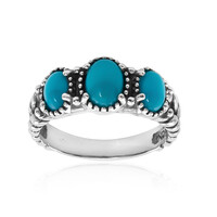 Sleeping Beauty Turquoise Silver Ring (Desert Chic)