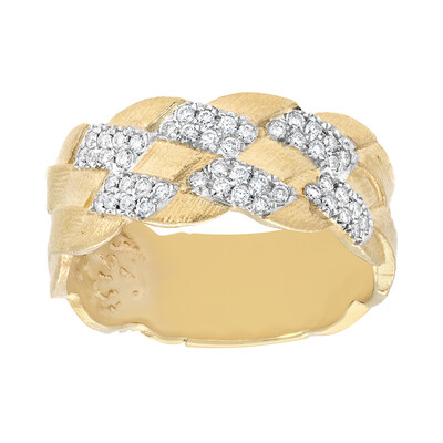 14K SI2 (H) Diamond Gold Ring