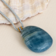 Blue Aragonite Necklace