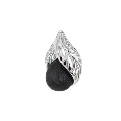 Black Oak Silver Pendant