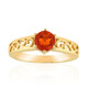 9K Mexican Fire Opal Gold Ring