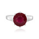 Bemainty Ruby Silver Ring