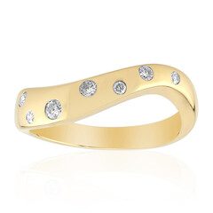 9K SI1 (G) Diamond Gold Ring