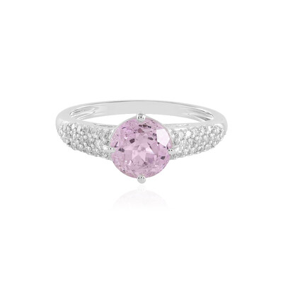 Brazilian Kunzite Silver Ring