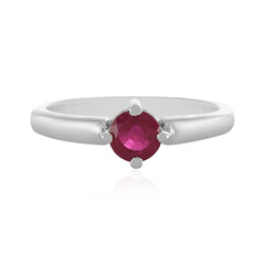 Madagascar Ruby Silver Ring