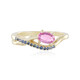 9K Ceylon Pink Sapphire Gold Ring