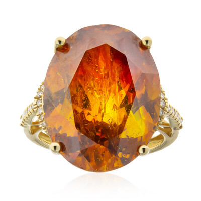 14K Sphalerite Gold Ring (CIRARI)