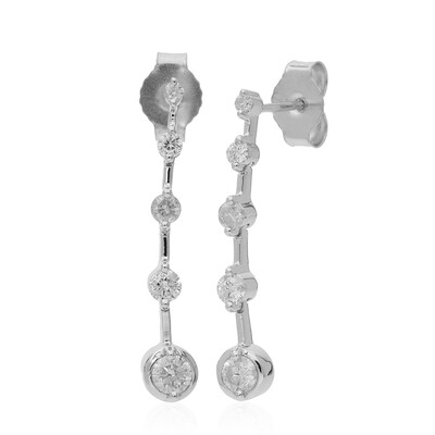 9K I3 (H) Diamond Gold Earrings