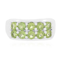 Peridot Silver Ring