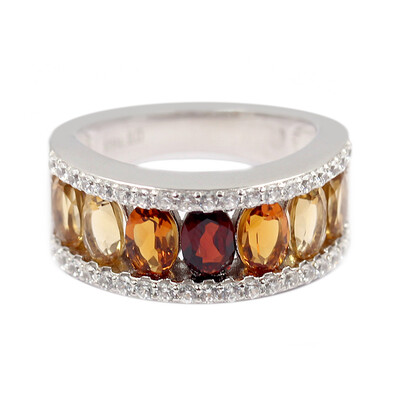 Citrine Silver Ring