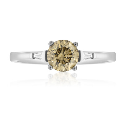 18K SI2 Brown Diamond Gold Ring (CIRARI)