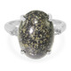 Leopard Opal Silver Ring