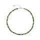 Nephrite Silver Necklace