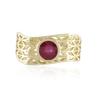 9K Madagascar Ruby Gold Ring (Ornaments by de Melo)