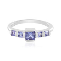 Tanzanite Silver Ring