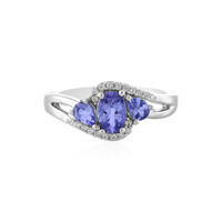 Tanzanite Silver Ring