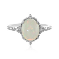 Welo Opal Silver Ring