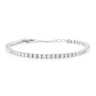 Zircon Silver Bracelet