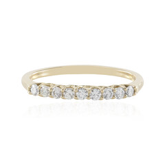 9K IF (G) Diamond Gold Ring (de Melo)