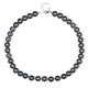 Silver Hematite Silver Necklace