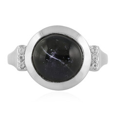 Indian star diopside Silver Ring