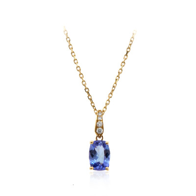 10K Tanzanite Gold Necklace