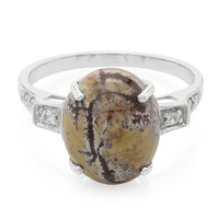 Sonora Dendritic Silver Ring