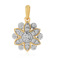 14K IF (D) Diamond Gold Pendant