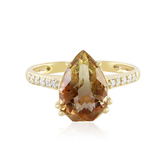 14K Oregon Sunstone Gold Ring (AMAYANI)