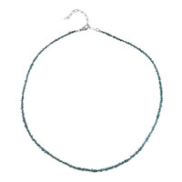 Blue Diamond Silver Necklace (CUSTODANA)