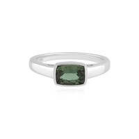 Chrome Apatite Silver Ring