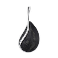 Black Oak Silver Pendant