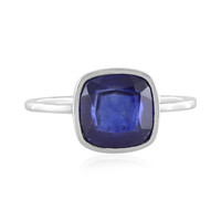 Madagascar Blue Sapphire Platinum Ring