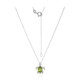 Peridot Silver Necklace