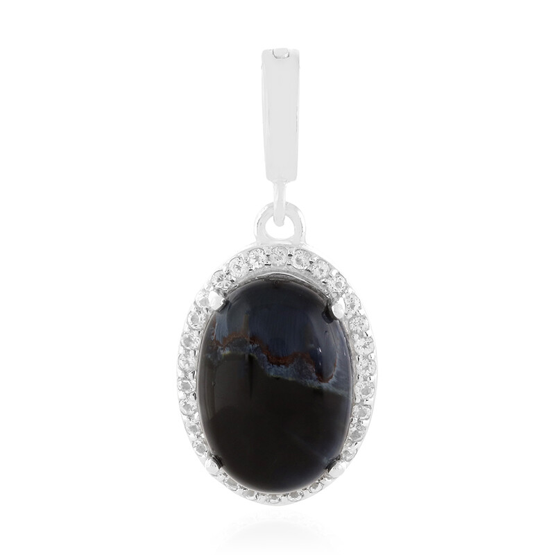 Natural Pietersite and store Black Onyx Pendant