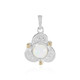 Welo Opal Silver Pendant (Granulieren)