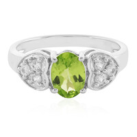 Peridot Silver Ring