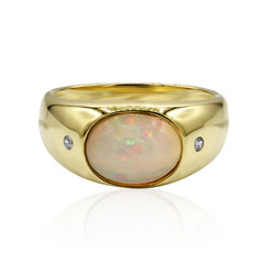 9K Welo Opal Gold Ring (Adela Gold)