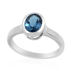 London Blue Topaz Silver Ring