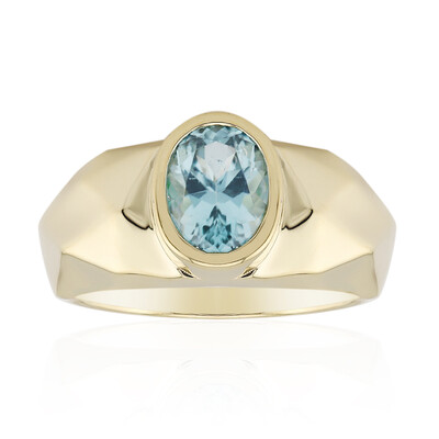 18K Teal Tourmaline Gold Ring (Rifkind 1894 Collection)