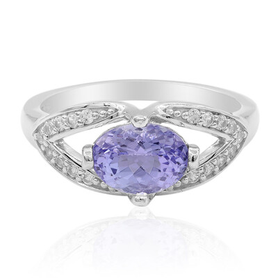 Tanzanite Silver Ring