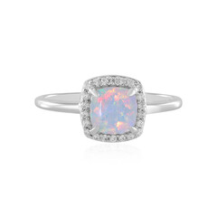 Welo Opal Silver Ring