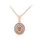 Morganite Silver Necklace