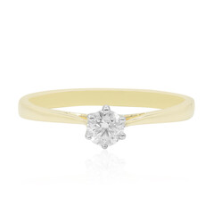 9K SI1 (G) Diamond Gold Ring