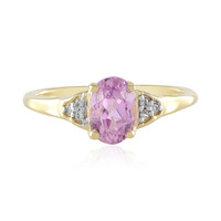 Kunzite Silver Ring