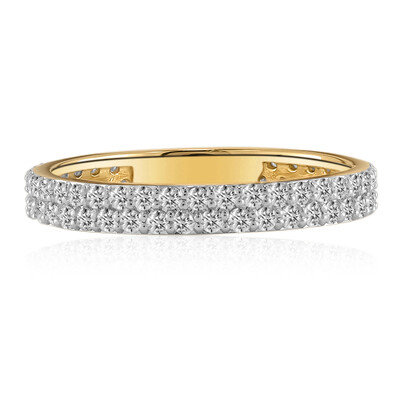 14K SI1 (G) Diamond Gold Ring (Annette)