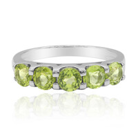 Peridot Silver Ring