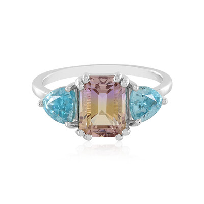 Anahi Ametrine Silver Ring