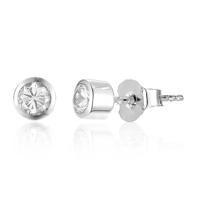 Zircon Silver Earrings