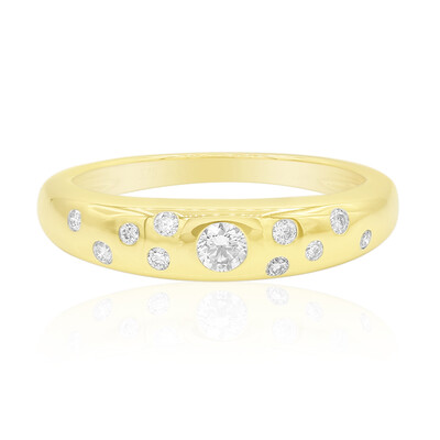 9K SI1 (G) Diamond Gold Ring (Annette)